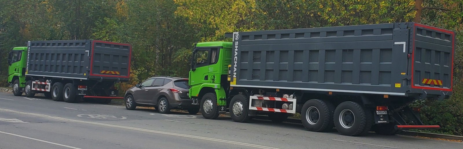 Шакманы 8 / 4 (новые). В аренду самосвалы 45 тонн