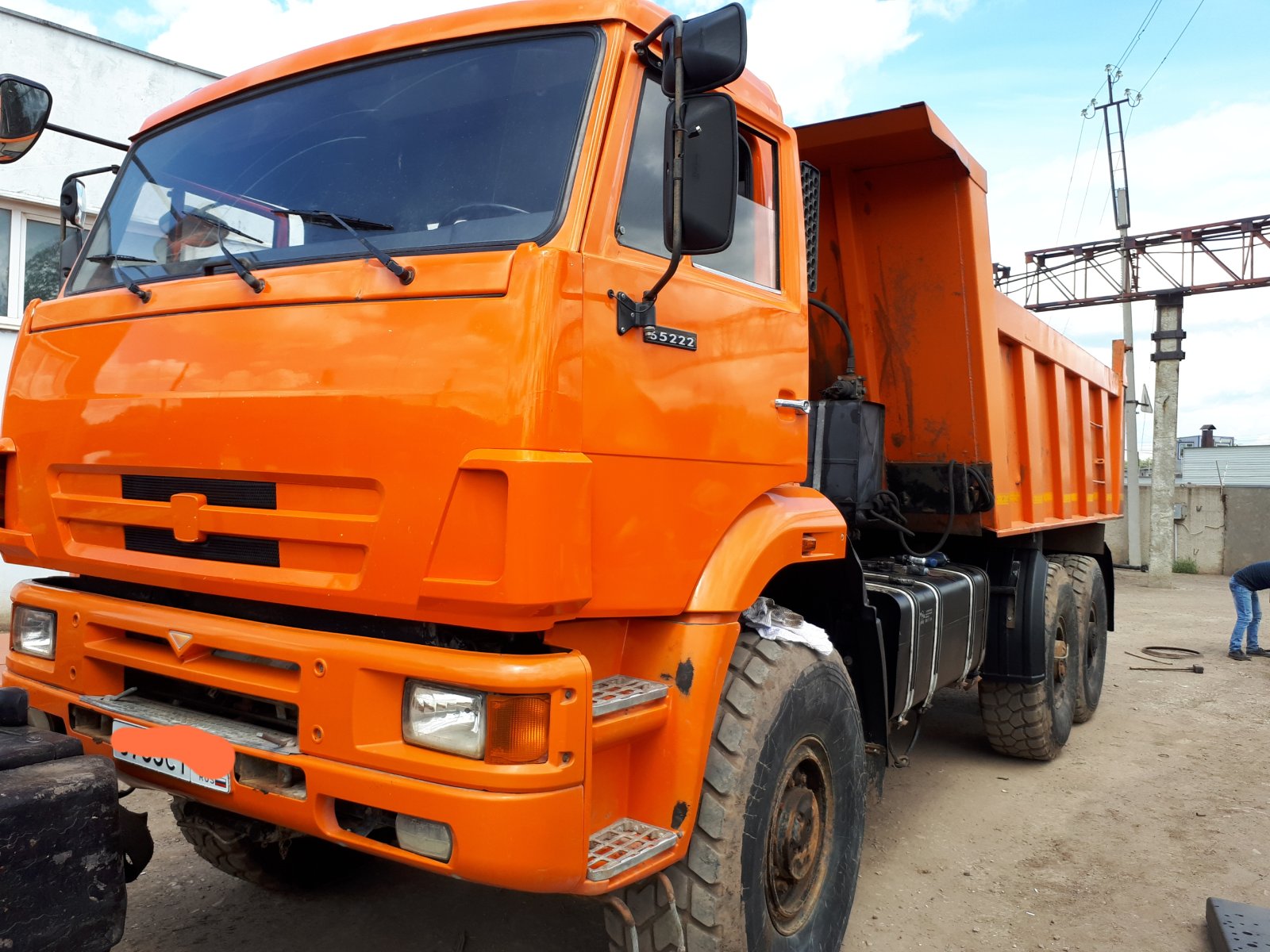 Услуги Камаз вездеход 12м3 20 тонн