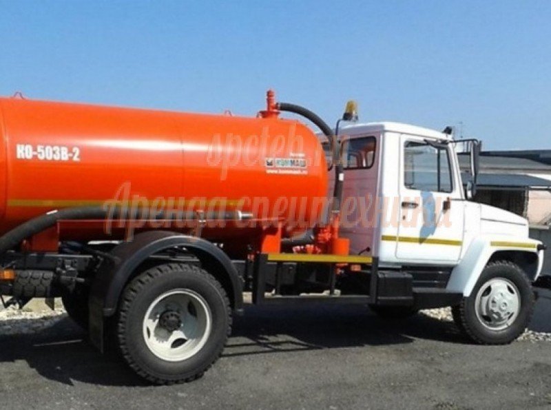 Ассенизатор MITSUBISHI CANTER с бочкой 6 кубов