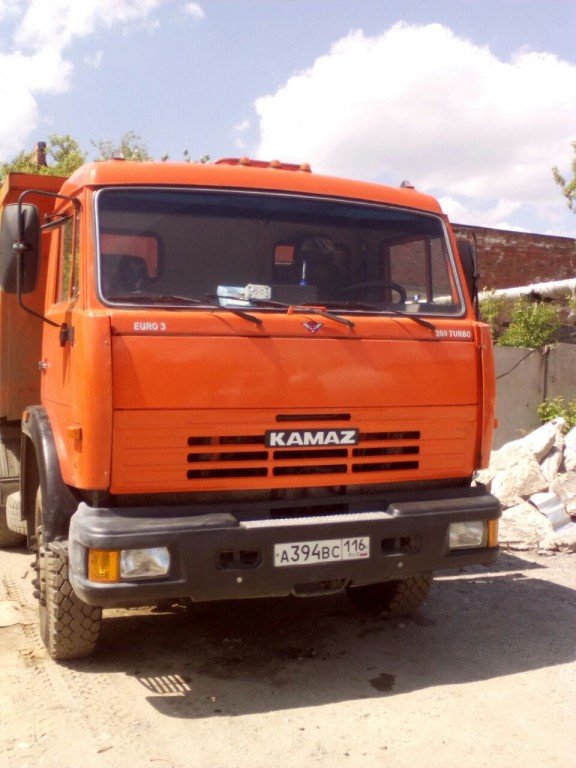 Услуги самосвала камаз