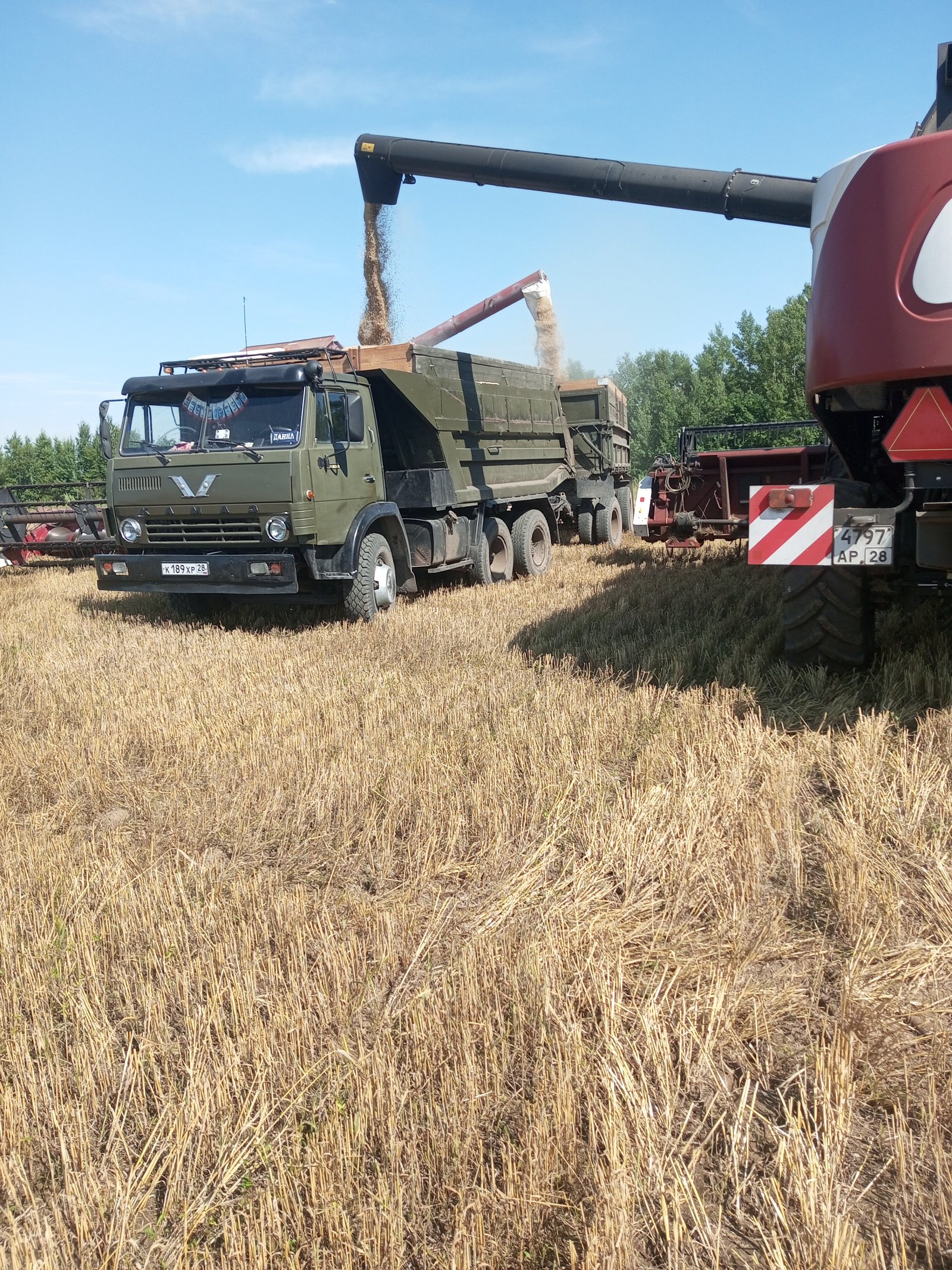Грузоперевозки камаз самосвал с прицепом до 25 тон