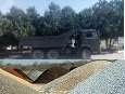 Услуги самосвала доставка песок щебень грунт