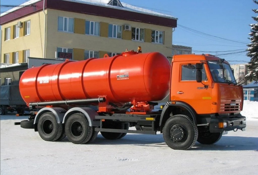 Ассенизатор (откачка канализации) КамАЗ 10 куб. м