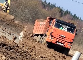 Перевозка грузов самосвалом Камаз 6522 вездеход 6х6