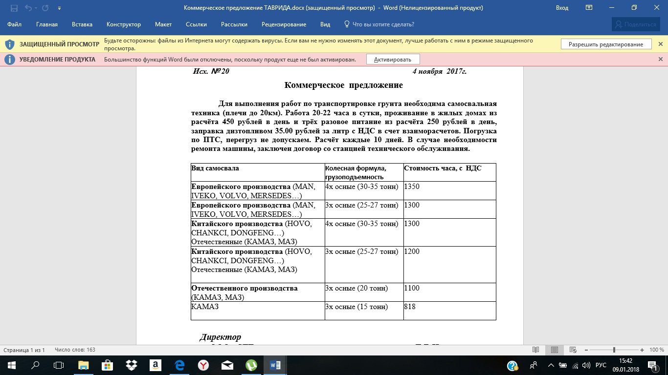 Долгосрочная работа от собственника