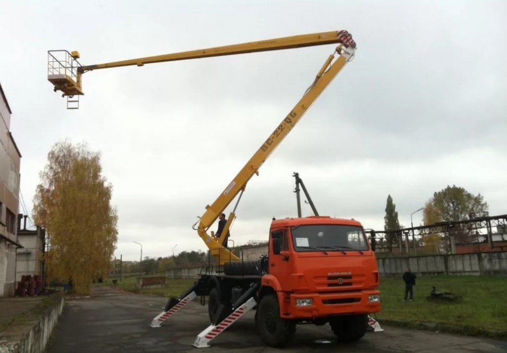 Аренда автовышек ISUZU от 15 до 52 метров