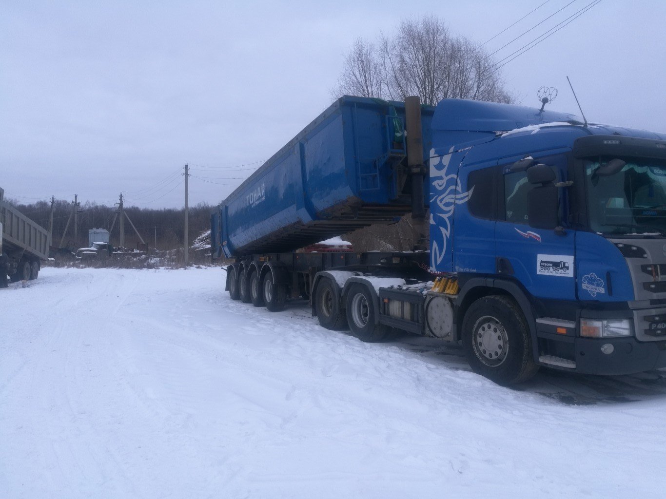 Самосвалы от 23 до 35 м3 аренда