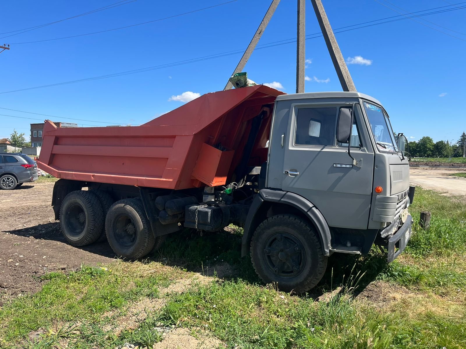 Самосвал КАМАЗ 5511 аренда, услуги, перевозка