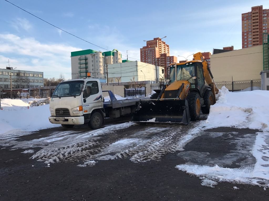Аренда с водителем JCB 4CX