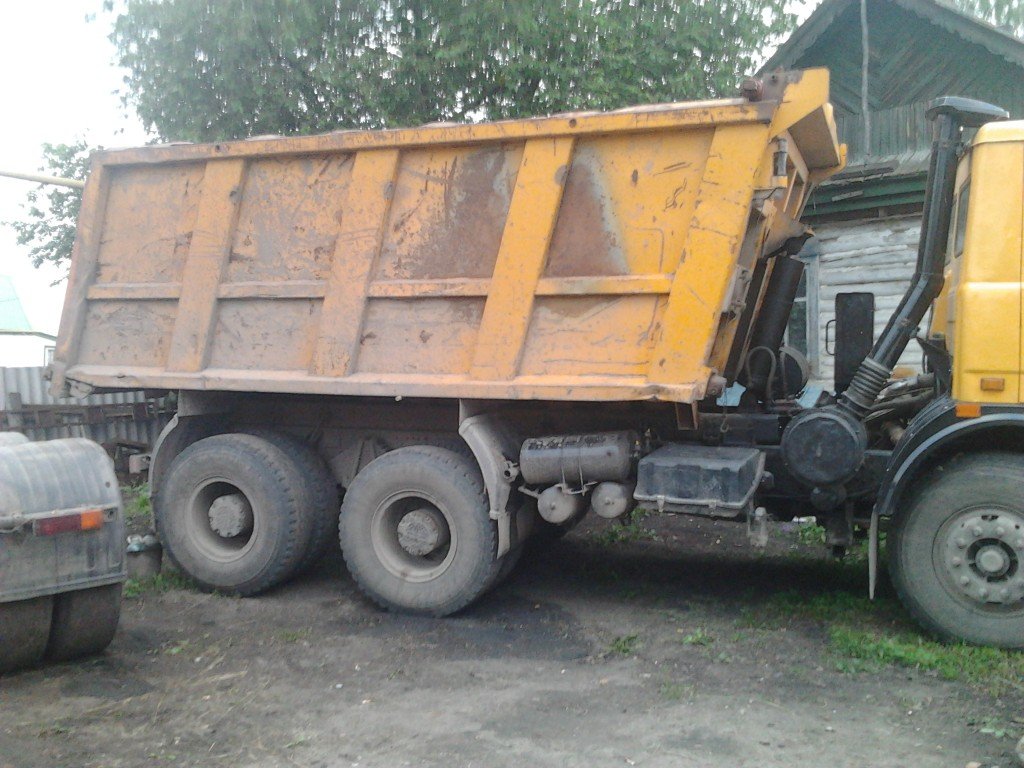 Услуги самосвала маз