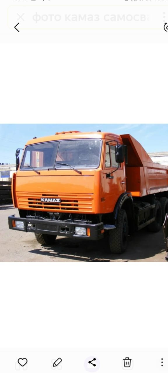 Самосвалом Камаз 55111, 12 тонн доставка песка ПГС
