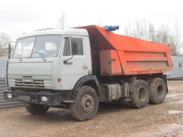 Услуги самосвала КАМАЗ
