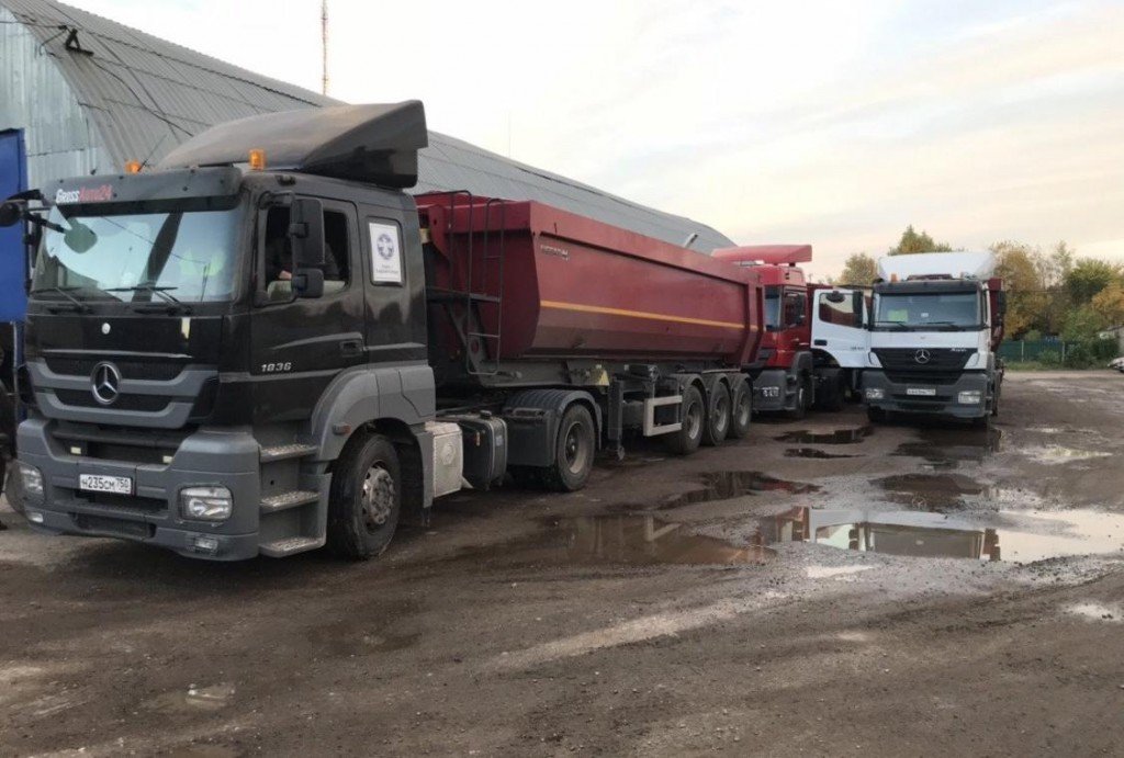 Услуги тонаров 32м3, песок, щебень