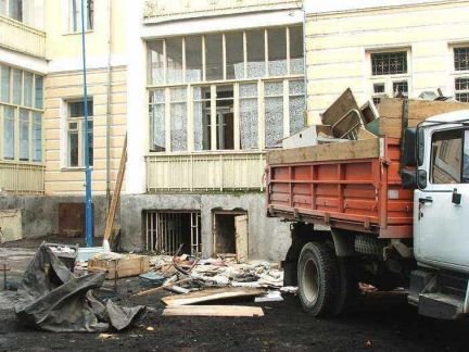 Вывоз строительного мусора КАМАЗ