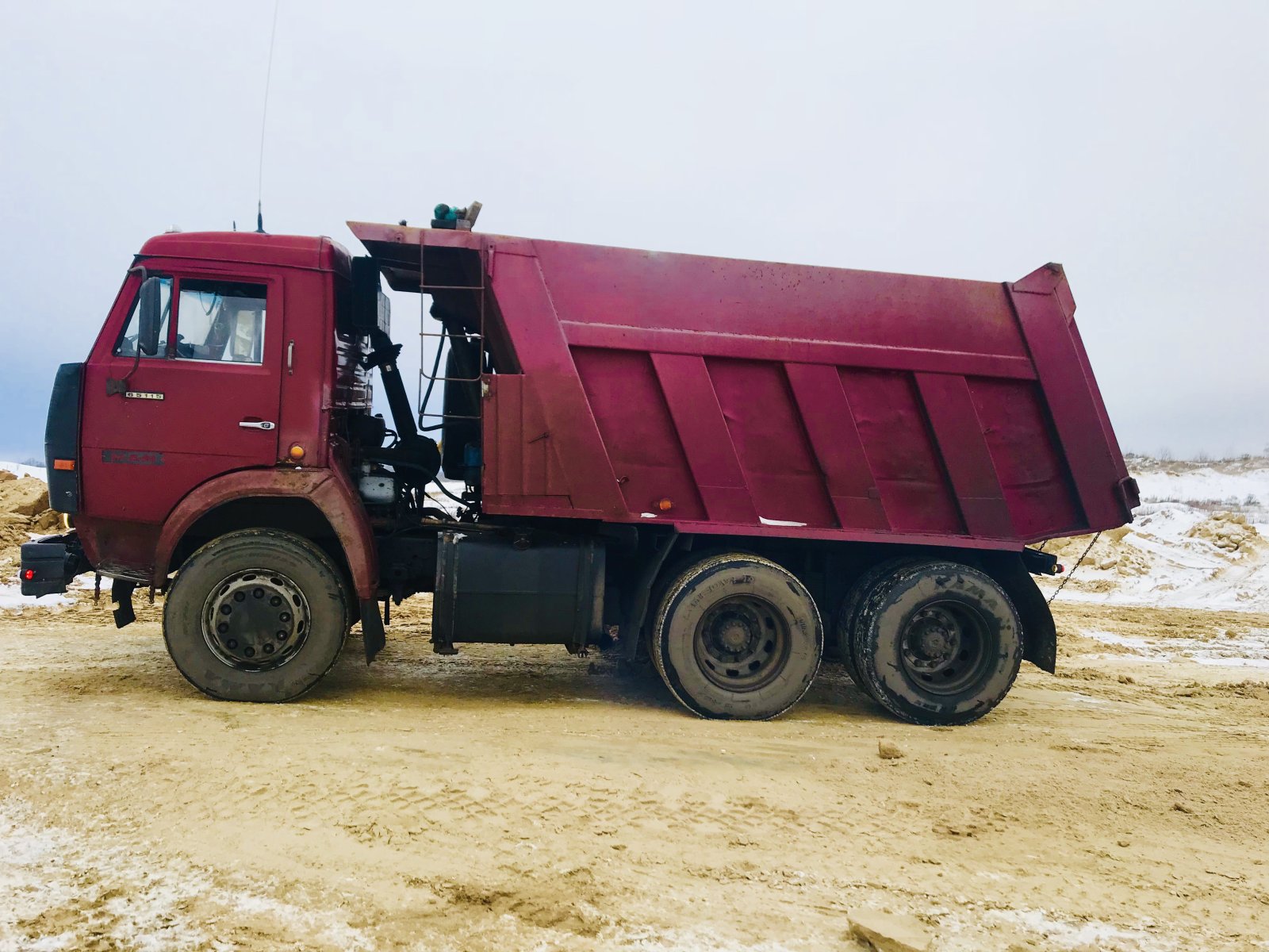 Услуги самосвала Камаз 65115, любая работа договорная