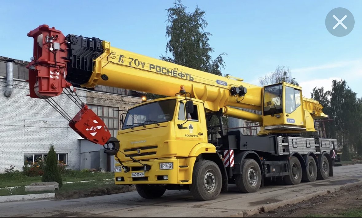 Аренда автокрана 70т