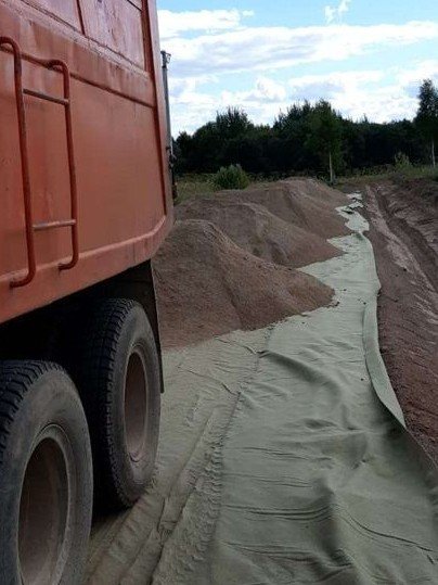 Доставка песок, щебень, торф самосвалом