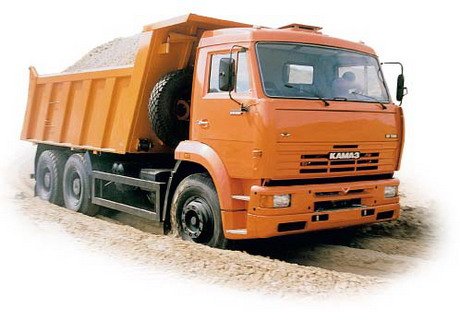 Аренда самосвалов КАМАЗ 6520