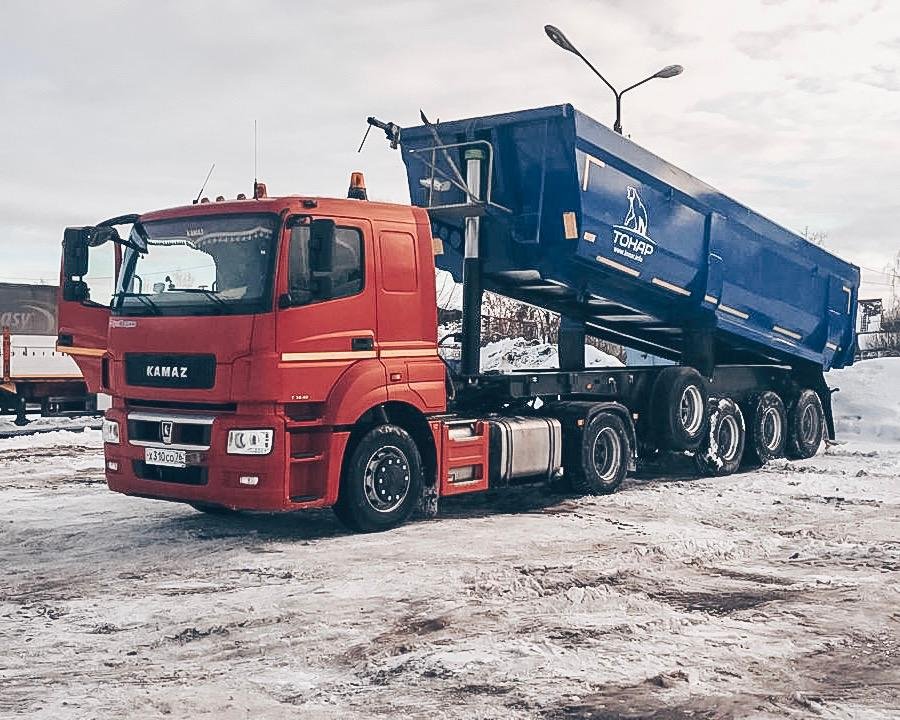 Аренда самосвалов (тонар) от 30м3