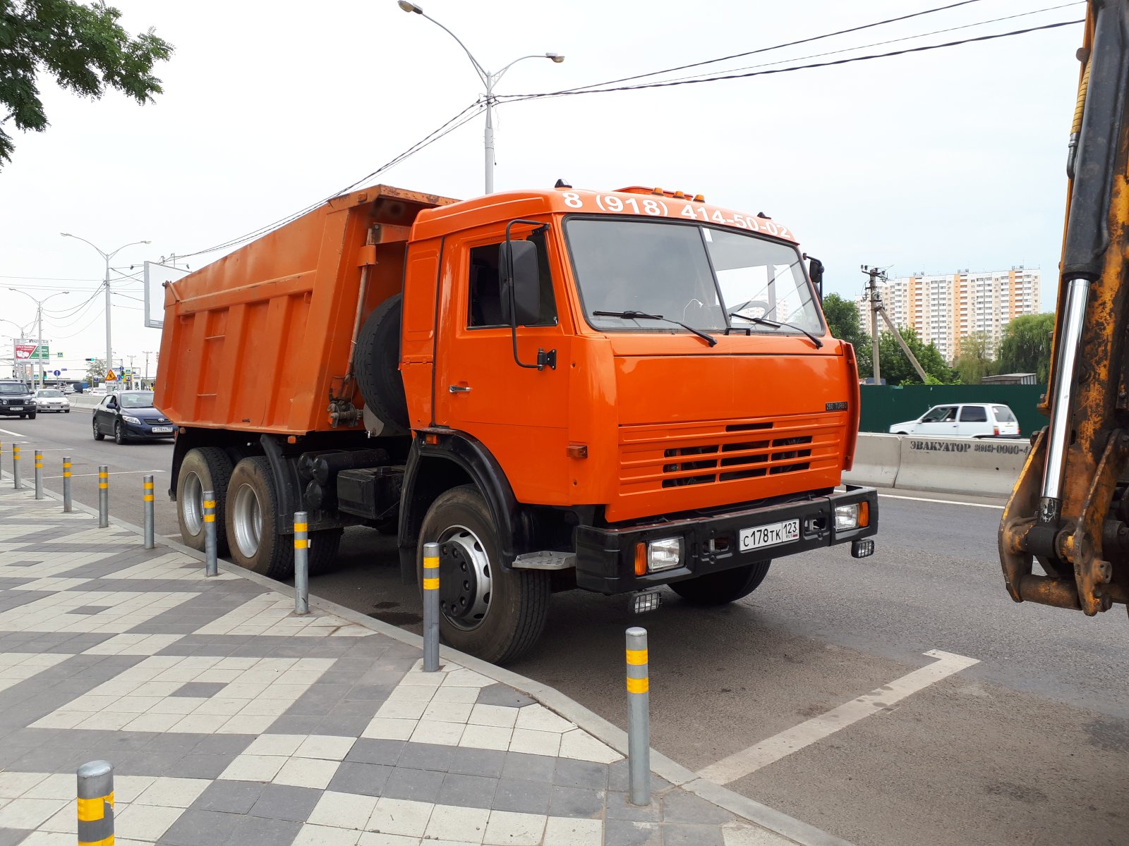 Услуги самосвала Камаз
