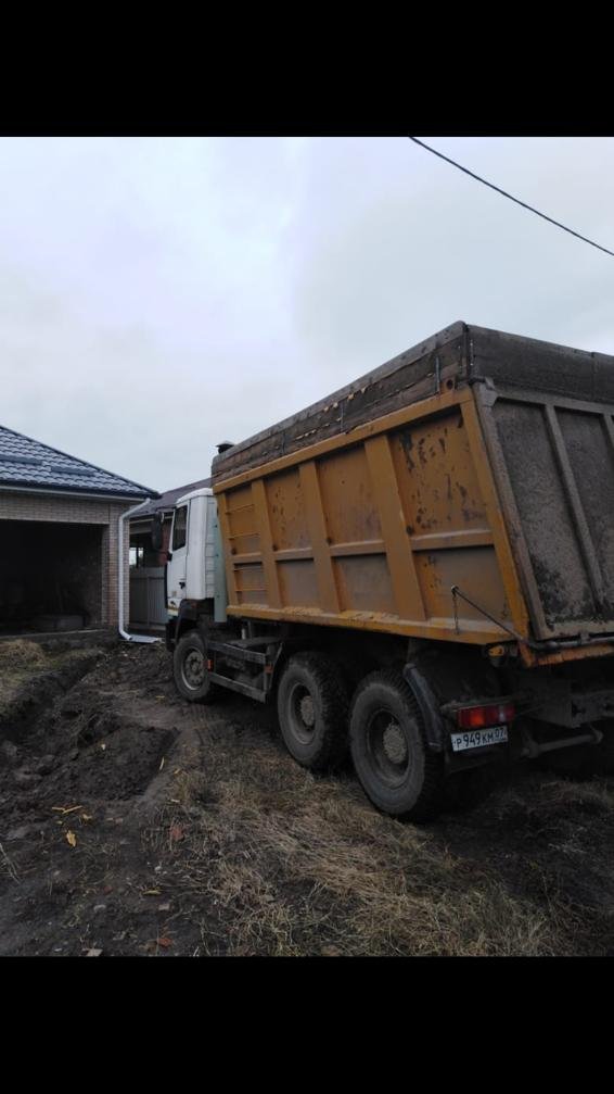 Перевозка грузов самосвалом зерновоз