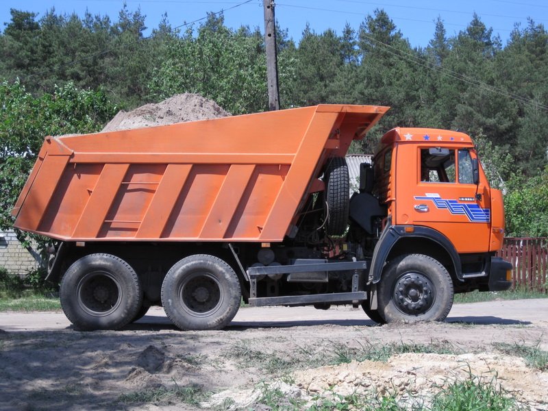 Аренда услуги Камаз самосвал