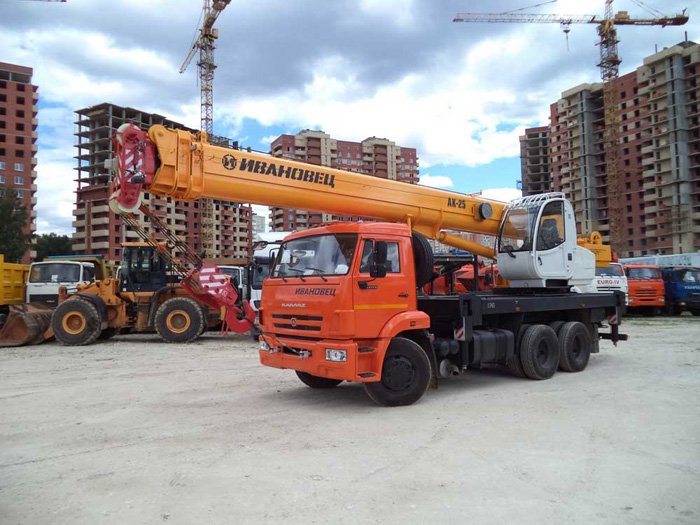 Аренда автокрана от 16 до 150 тонн