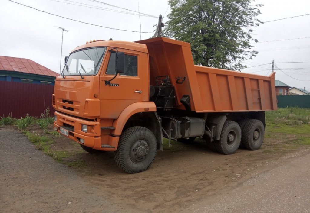 Аренда самосвала КАМАЗ 6522. Перевозка материалов