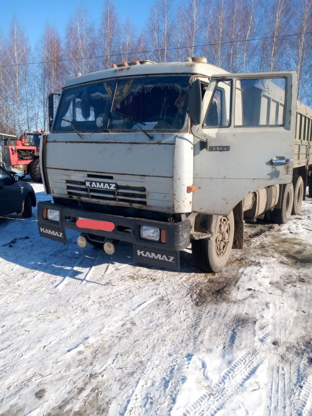 КамАЗ зерновоз, перевозка зерна самосвалом