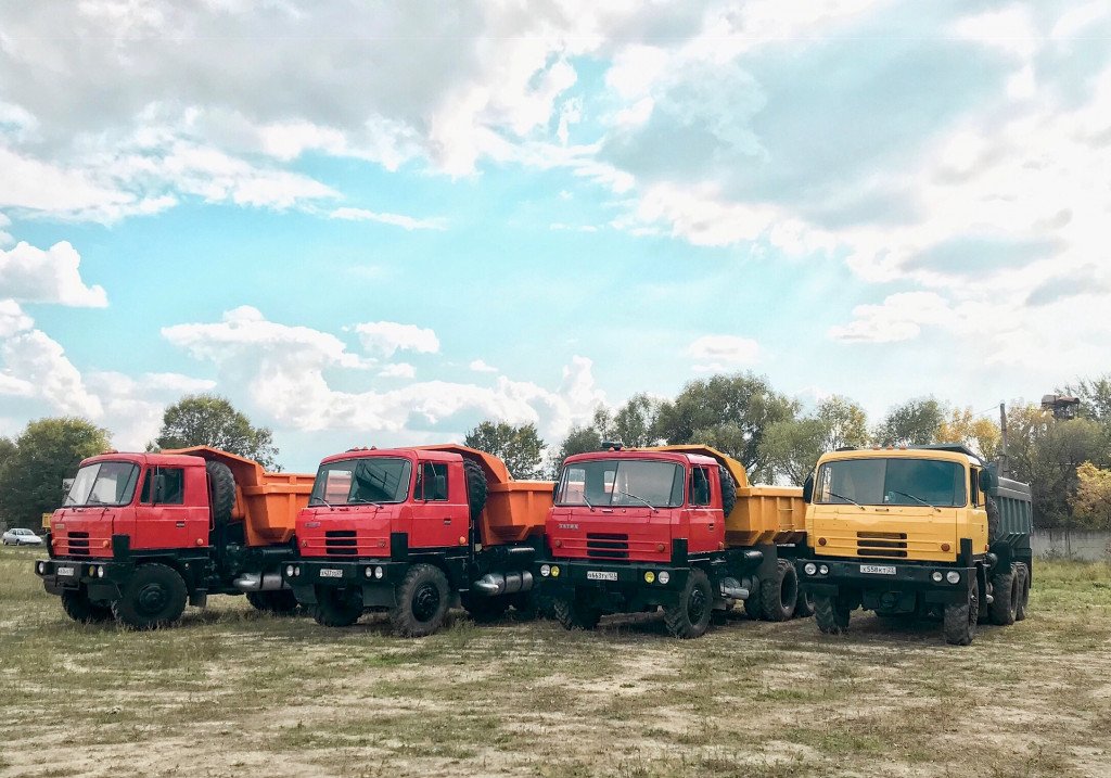 Услуги самосвалов Татра