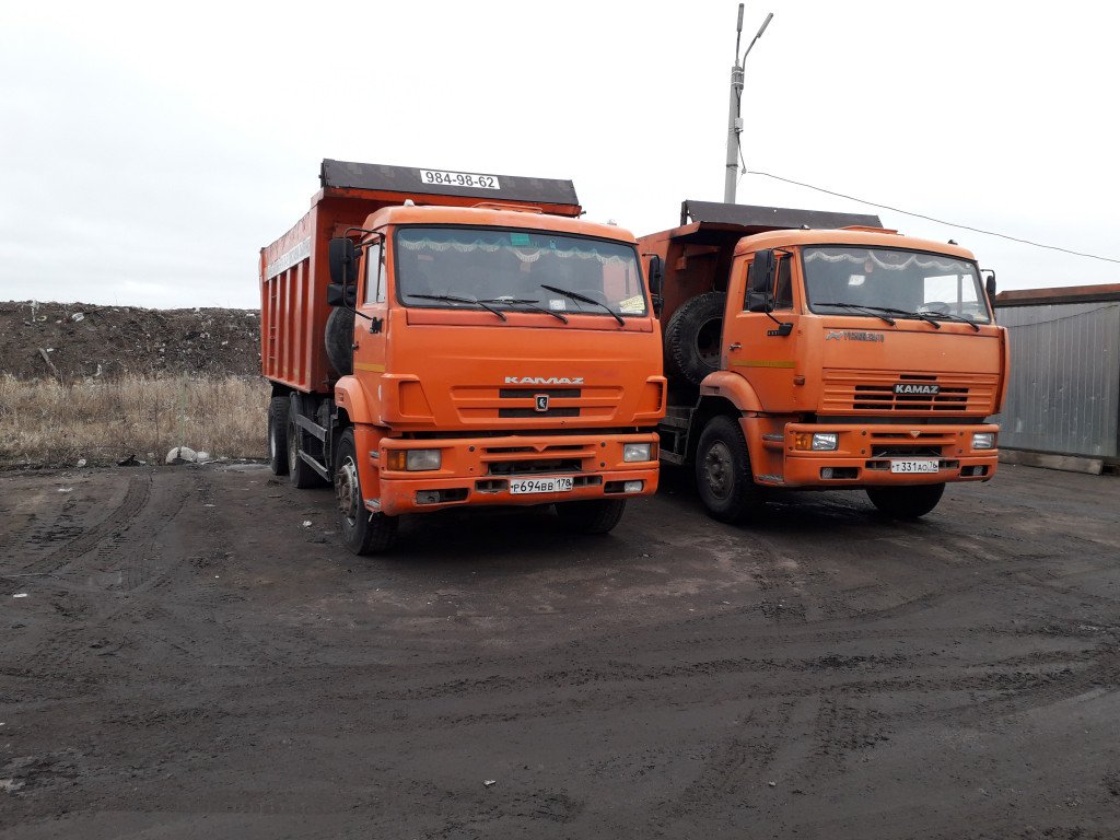 Аренда самосвалов СПБ. Перевозка сыпучих грузов