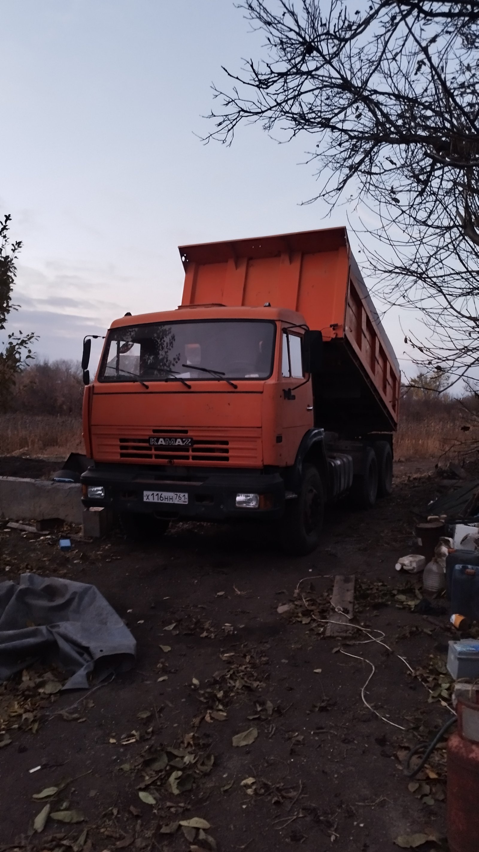 Услуги КАМАЗа самосвала 15 тонн