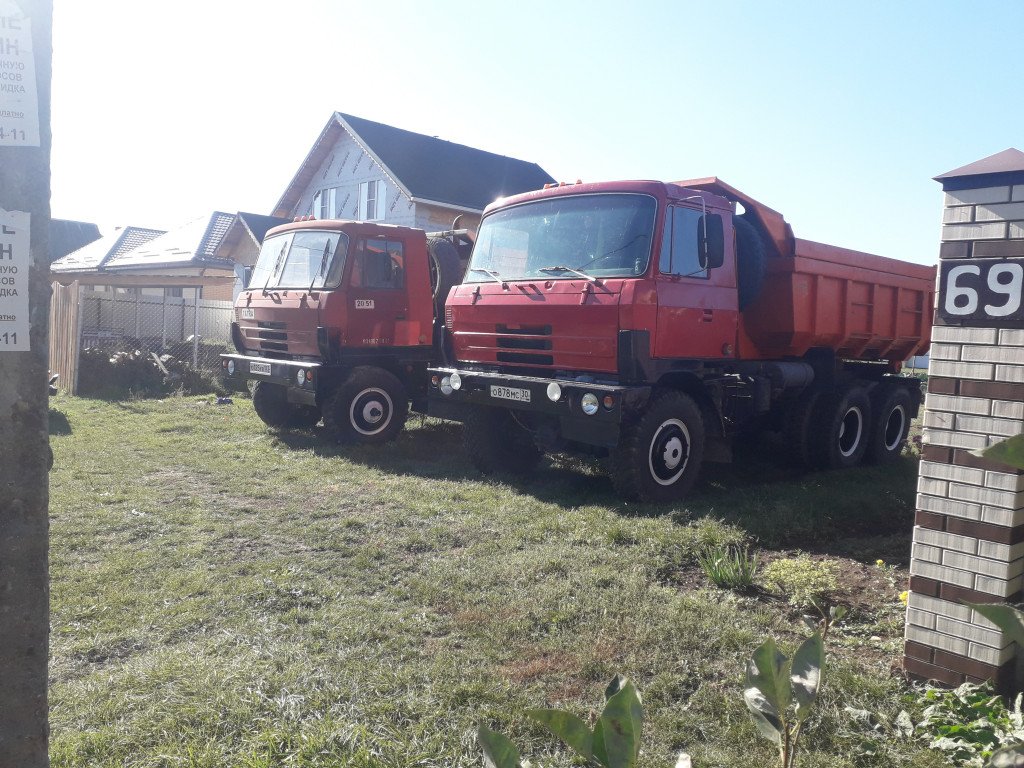 Самосвал вездеход татра 815