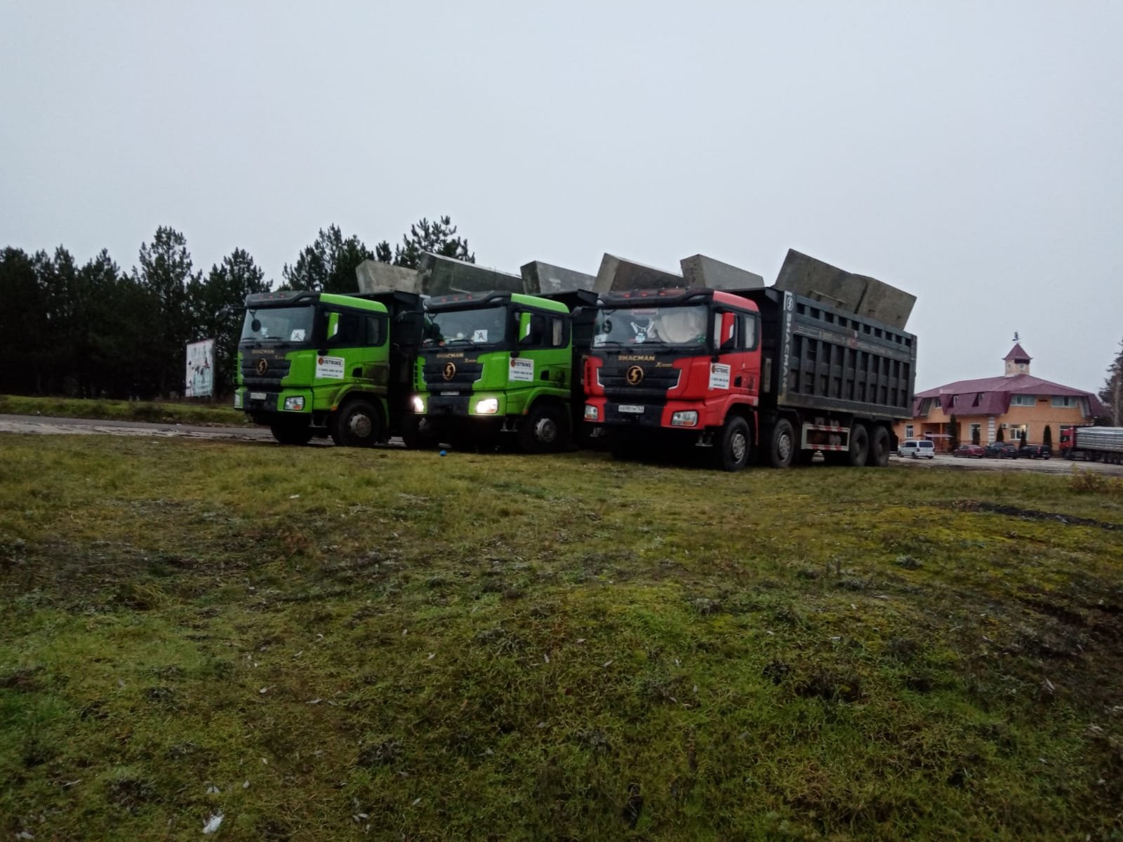40 Самосвалов 8*4 в аренду. Зерновозы