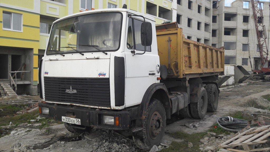 Самосвал + прицеп