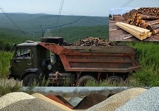 услуги / заказ самосвала сыпучие и пиломатериалы