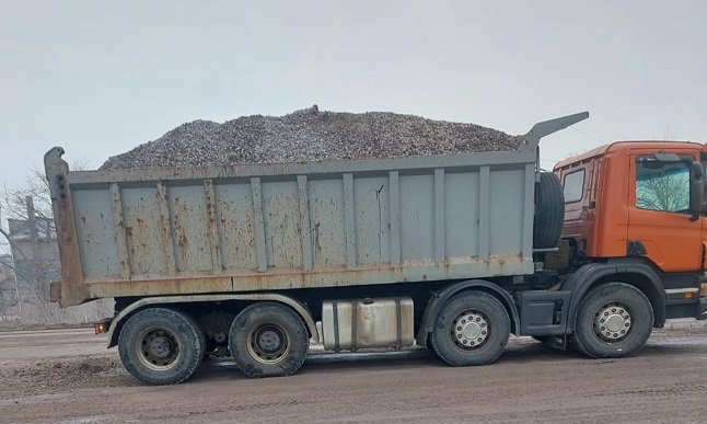 Доставка сыпучих грузов самосвалами 10- 25м3