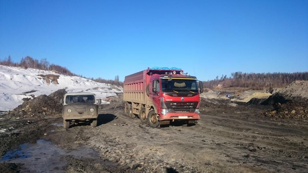 Ищу работу для 4х осного самосвала хова а7 35 тонн