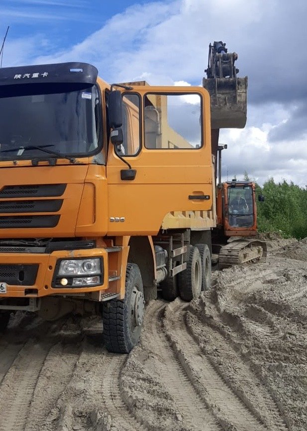 Услуги самосвала 20 кубов