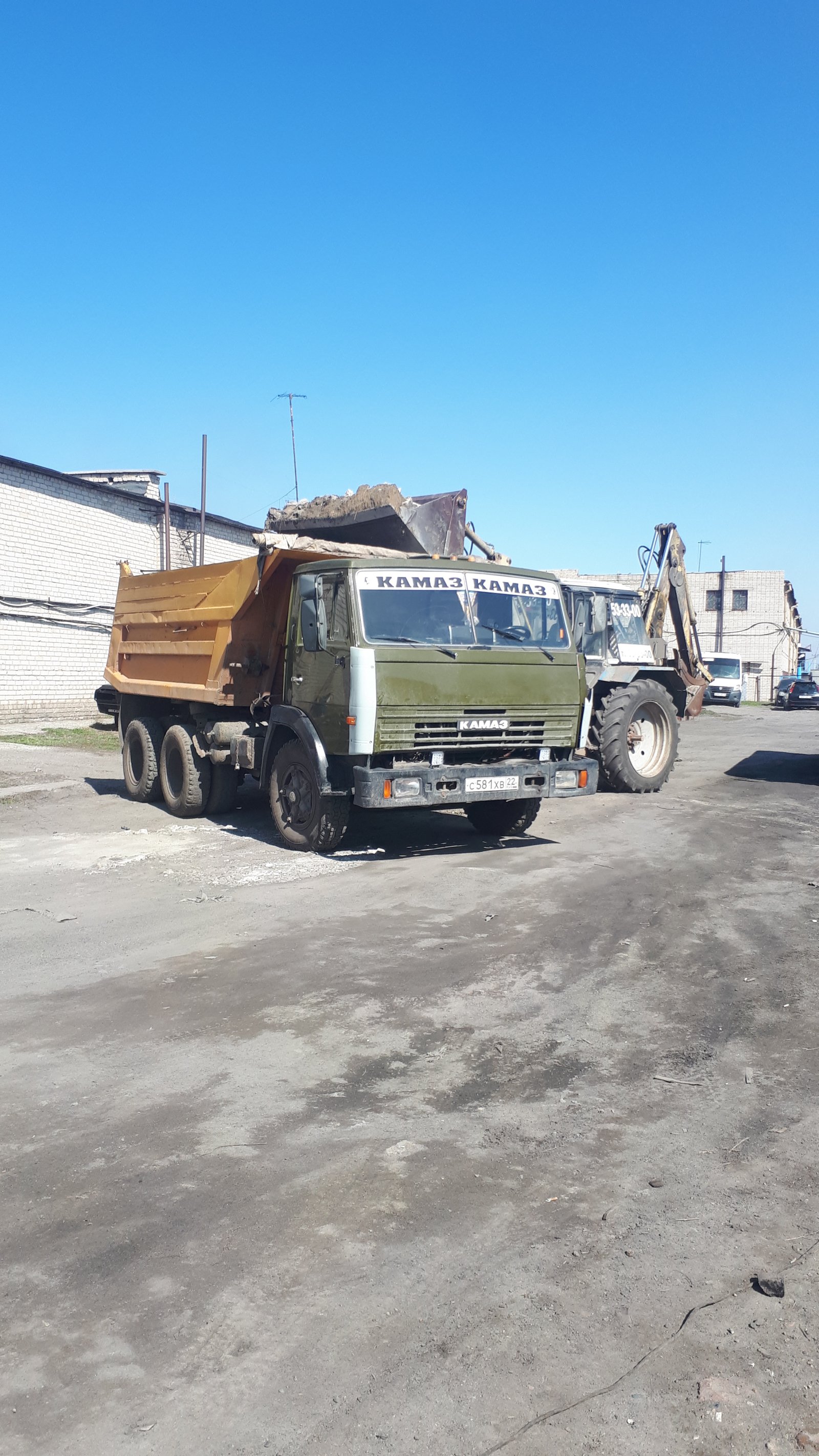 Доставка земли, вывоз строительного, бытовогомусора
