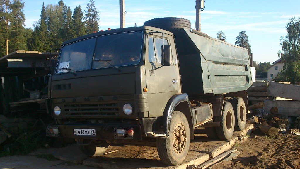 Аренда самосвала камаз 55111