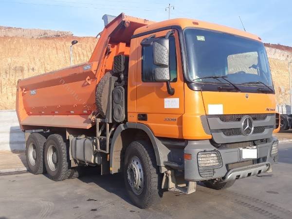 Аренда карьерного самосвала Mercedes-Benz