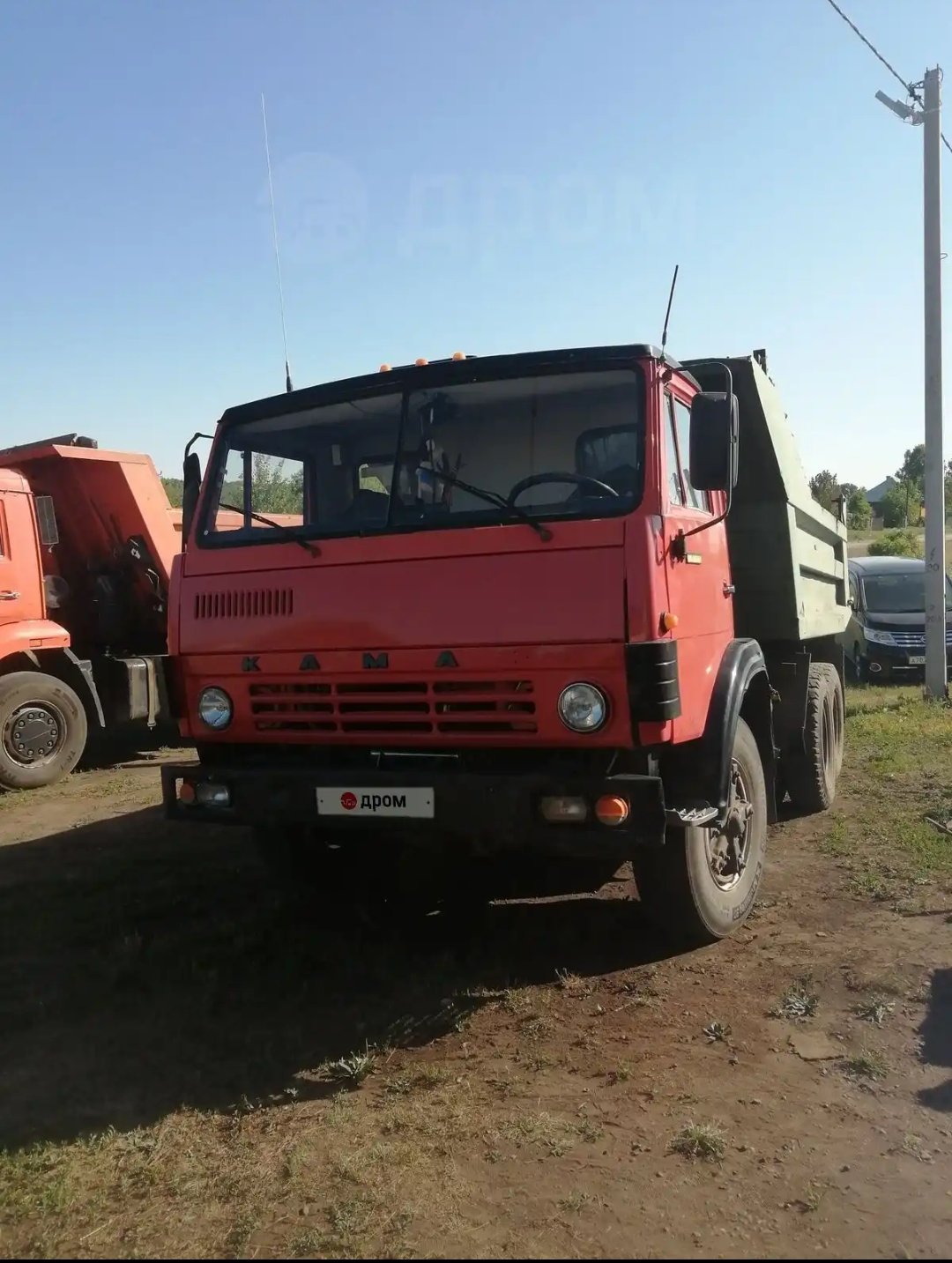 Услуги самосвала для перевозок