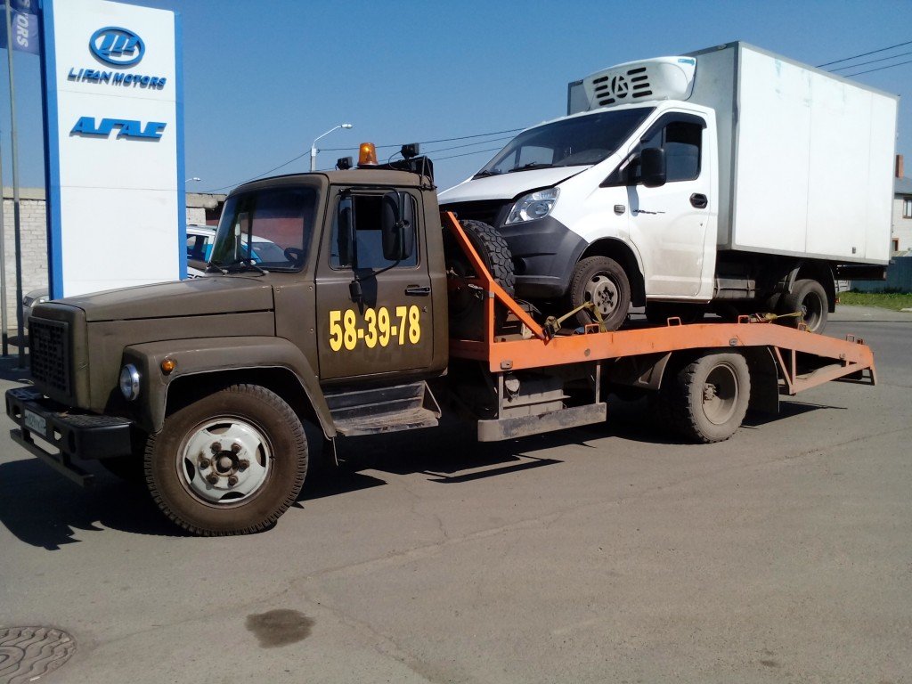 Эвакуатор Газ для легковых авто, джипов и грузовиков до 3 тонн
