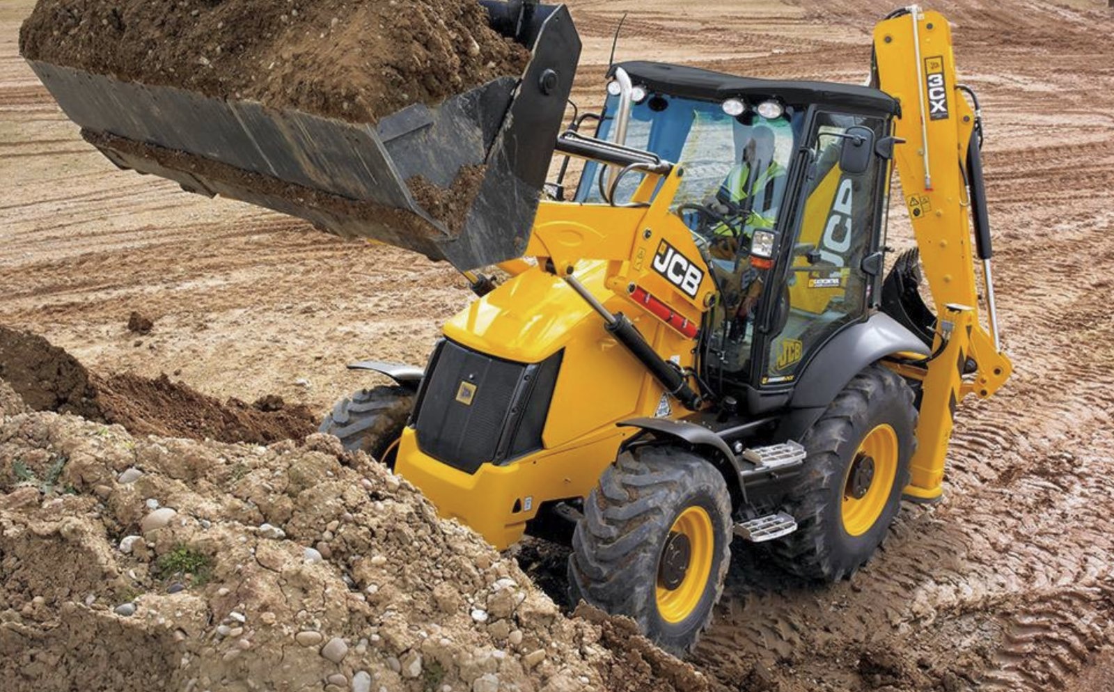 Аренда экскаватор- погрузчик, трактор JCB