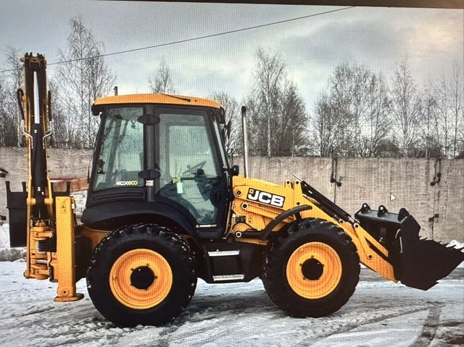 Трактор JCB4 экскаватор-погрузчик
