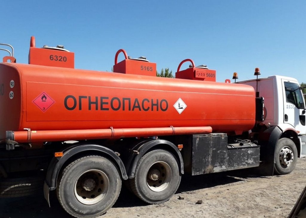 Услуги бензовоза, доставка топлива, бензина