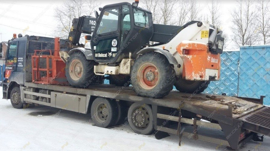 Аренда телескопического погрузчика Bobcat