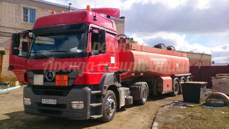 Бензовоз MERSEDES - 13569