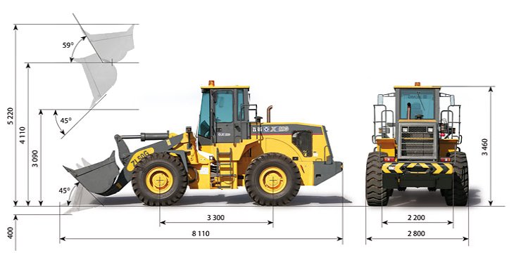 Сдам в аренду фронтальный погрузчик XCMG ZL50G